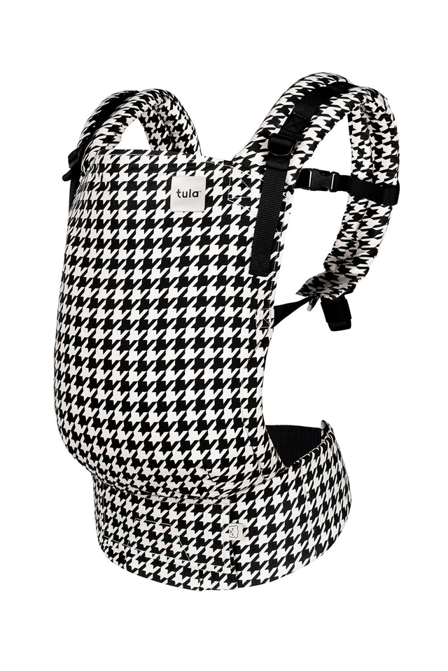 Houndstooth - Cotton Free-to-Grow Baby Carrier