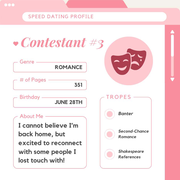 Speed Dating with a Book Grab Bag - #3