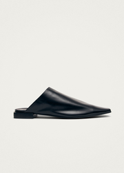 Noe Rift Black Leather Mules
