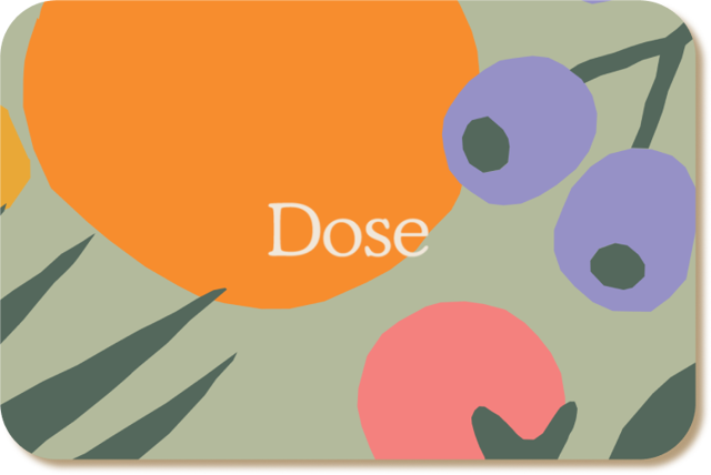 Dose's Holiday Gift Cards