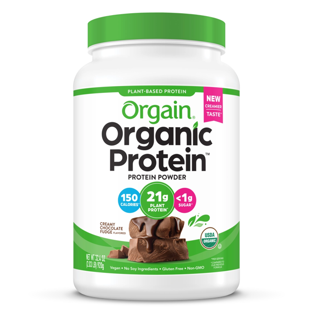 Organic Protein™ Plant Based Protein Powder - Creamy Chocolate Fudge
