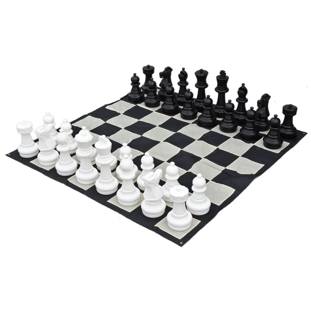 25" Giant Chess Set - Includes Pieces and Board