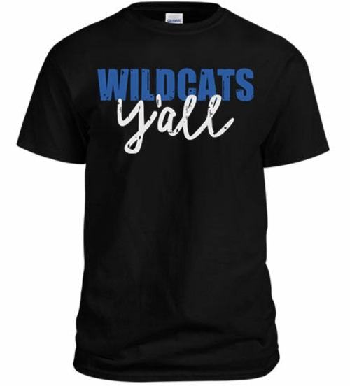 WILDCATS YALL - Game day shirt!