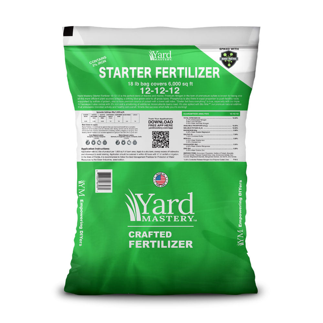 12-12-12 Starter Fertilizer 3% Iron - Bio-Nite - Granular Lawn Fertilizer | Yard Mastery