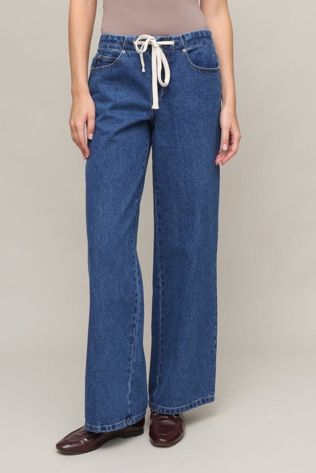 Val Mid Rise Drawstring Pant