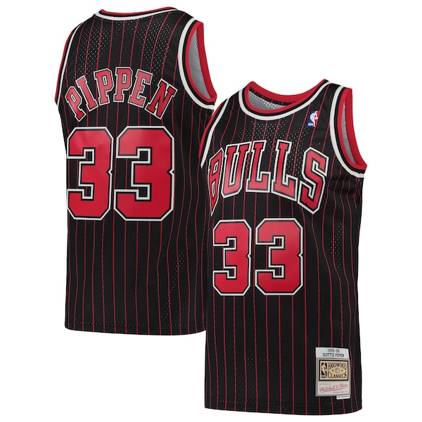 Chicago Bulls Scottie Pippen Hardwood Classics 1995-96 Camiseta alternativa Swingman de Mitchell & Ness - Hombre