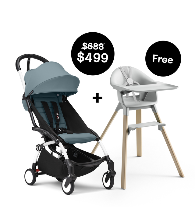 Stokke® Pack & Go Set - YOYO³ Stroller & Clikk™ High Chair