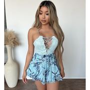 Iris Knit Dress (Blue)