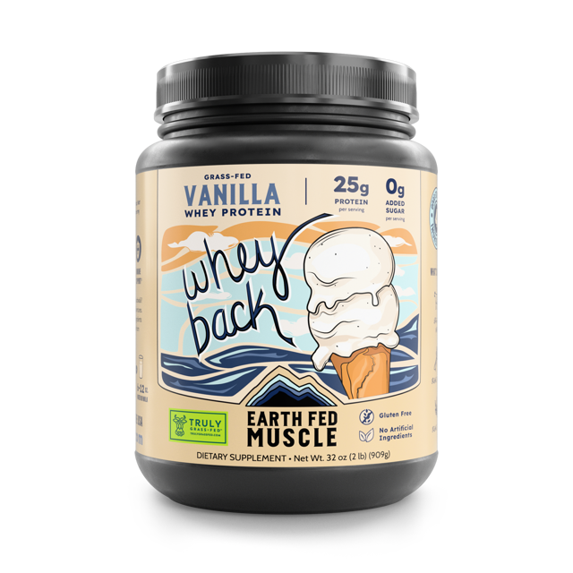 Whey Back Vanilla Grass-Fed Protein