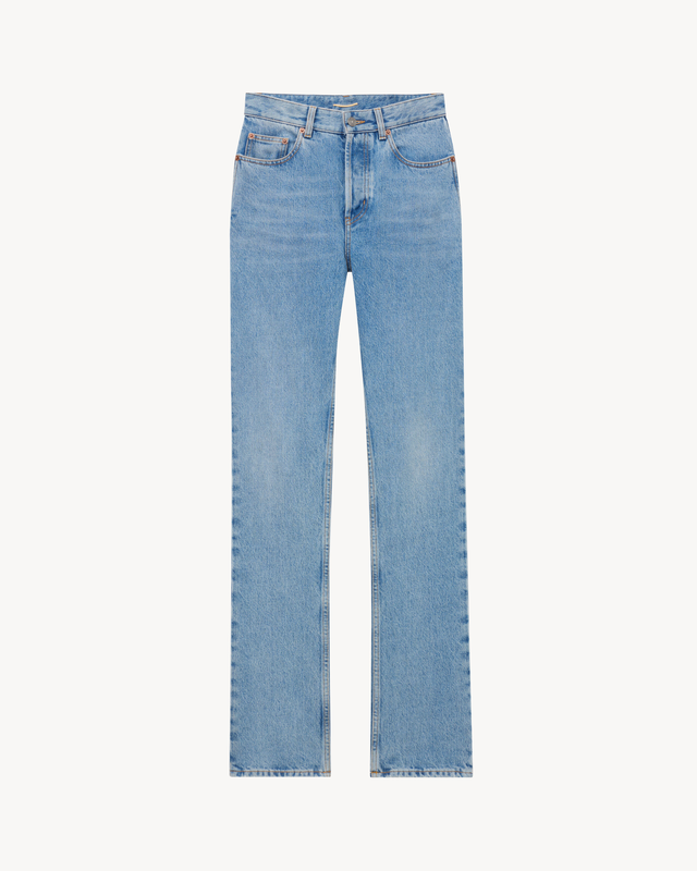 90's slim jeans in bahamas blue denim