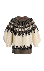Marty Fair Isle Cotton Sweater