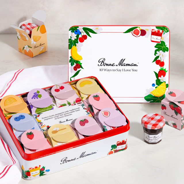 NEW Bonne Maman "Ten Ways to Say I Love You" Gift Tin