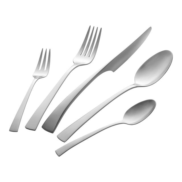 ZWILLING Bellasera (matted) 45-pc Satin Flatware Set, 18/10 Stainless Steel
