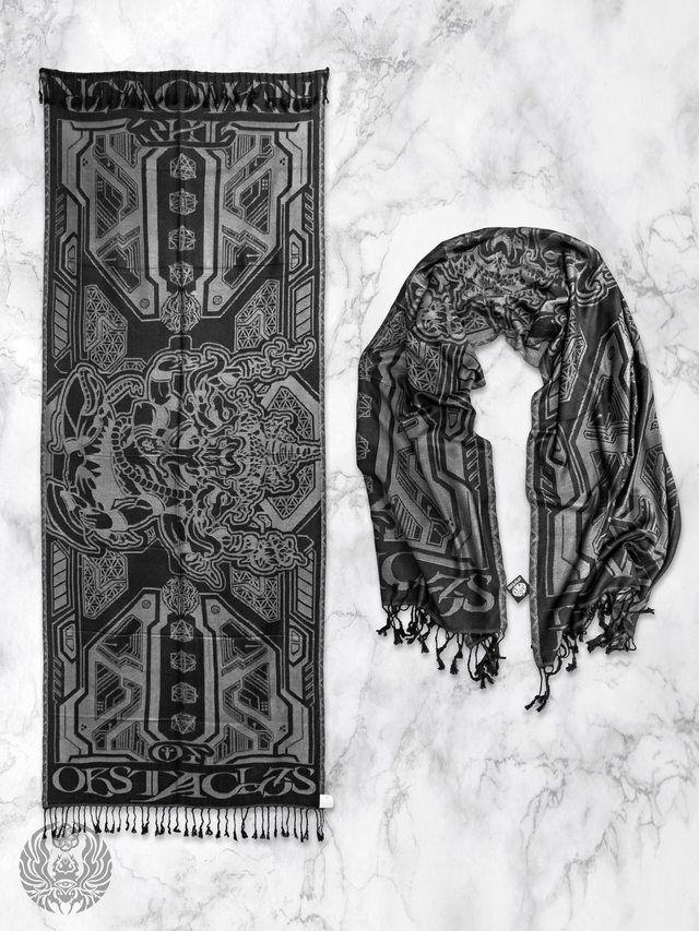 REMOVER OF OBSTACLES ✦ PLATINUM ✦ Festival Shawl
