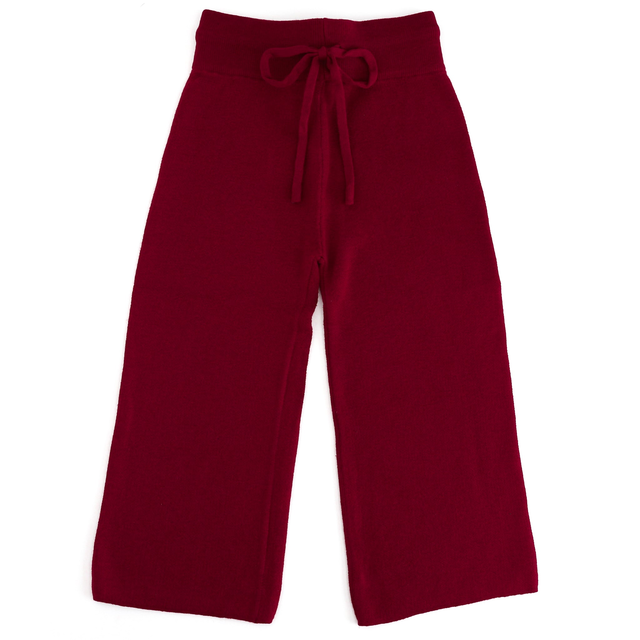 Sweater Pants - Crimson