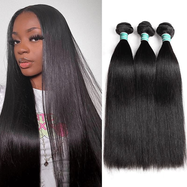Ali Grace 3 Pcs Straight Human Hair Weaves