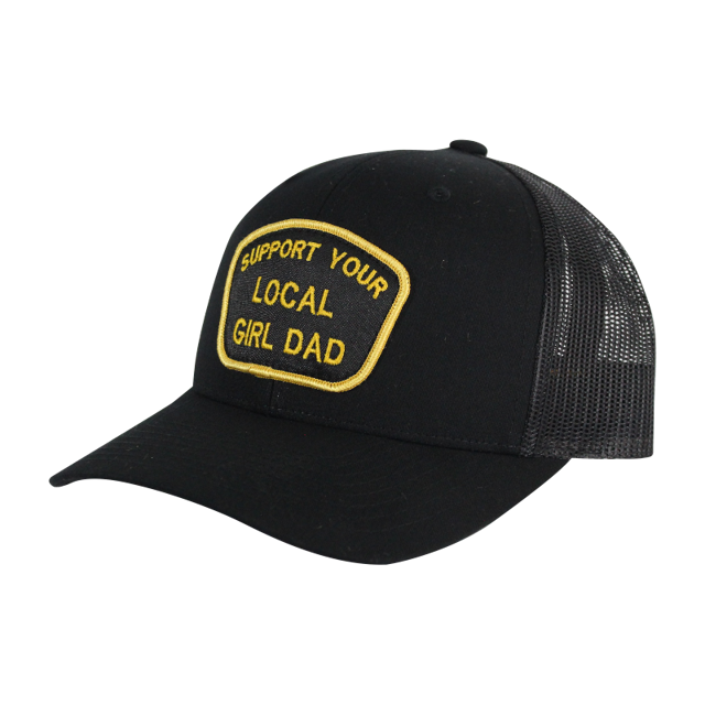 Support Your Local Girl Dad Patch Hat