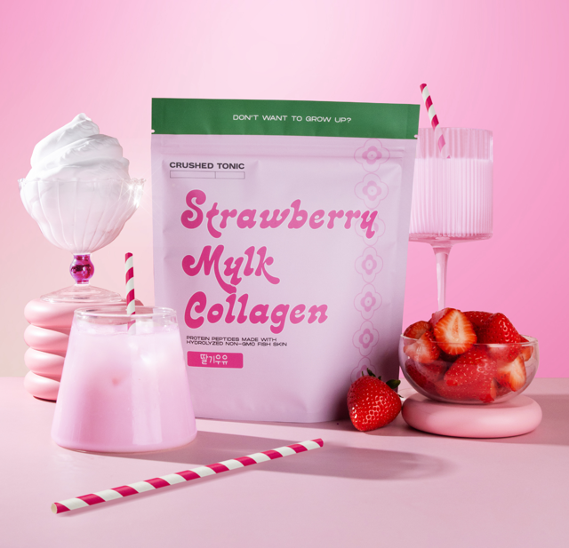 Strawberry Mylk Marine Collagen