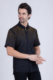 Edgy Bandwagon Short Sleeve Shirts