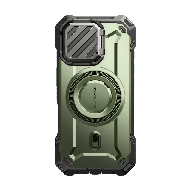 iPhone 16 Pro 6.3 inch Unicorn Beetle MAG XT MagSafe Case-Dark Green