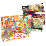 Flamecraft: Dragons & Dragons Expansion Plus Dragons of The Past Promo Pack (Kickstarter Pre-Order Special)