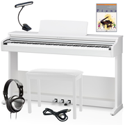 Kawai KDP75 Digital Piano - White COMPLETE HOME BUNDLE