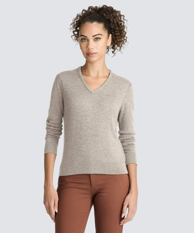 Women's Merino V-Neck Sweater