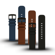 Combo Leather Bands 22mm (Alpha, Commander, Echo, Bravo S2 & XL2, Raptor)