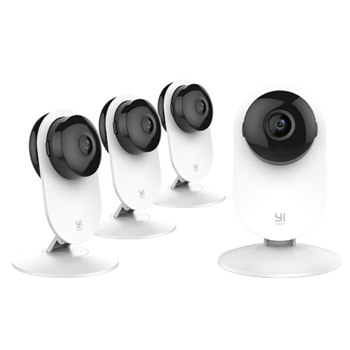 YI 4pcs Home Camera System Set Full HD 1080P