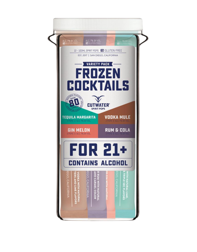 CUTWATER FROZEN COCKTAIL SPIRIT POPS