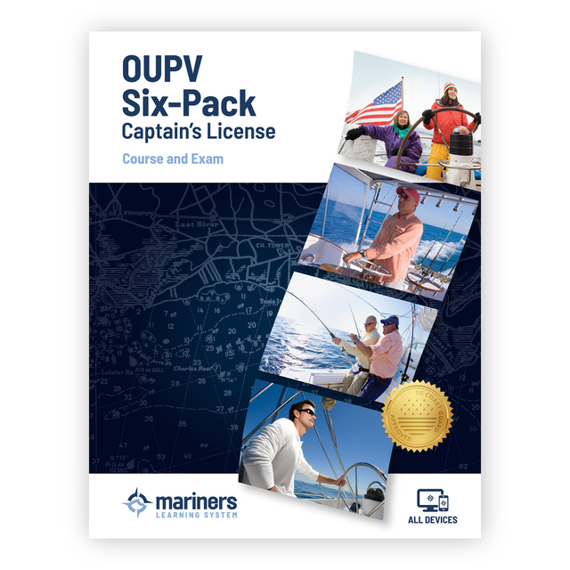 OUPV/Six-Pack Captain’s License - Online Course and Exam