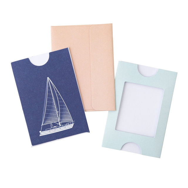 Heidi Swapp Set Sail Mini Envelopes & Pockets-27/Pkg
