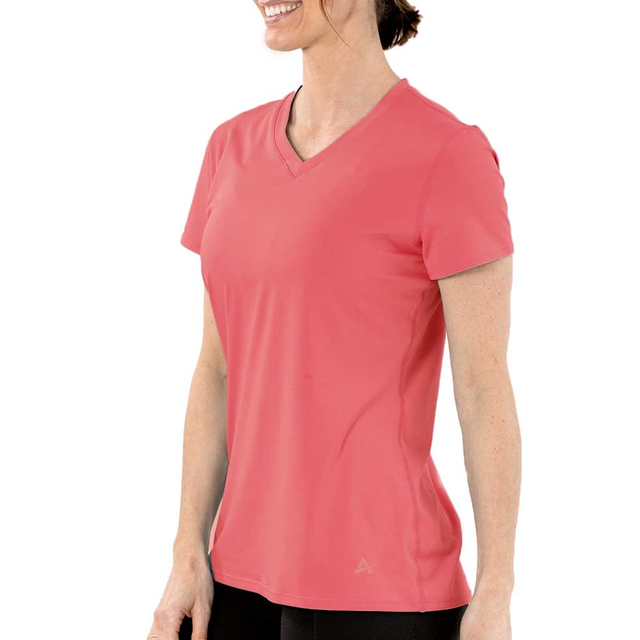 Women's Cooling V-Neck Short Sleeve T-Shirt