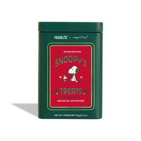 Peanuts x Sugarfina Snoopy's Treats Holiday Tin