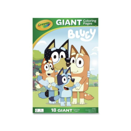 Crayola Bluey Giant Coloring Pages