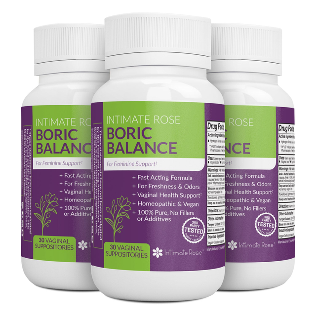Boric Balance 3 Pack 90 Count