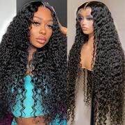 Vanlov Hair Water Wave Wear and Go Glueless Pre Plucked 9x6 Lace Pre Hairline Bleach Knots