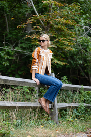 Fringe Jacket - Tobacco