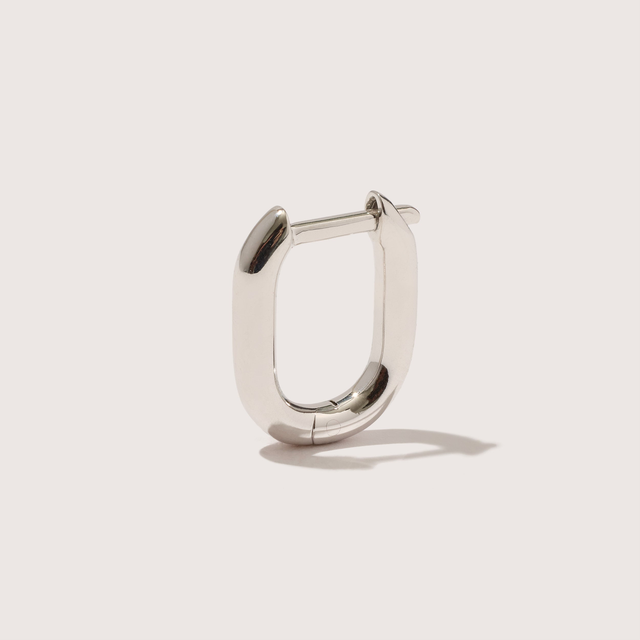 Men's Paperclip Small Earring