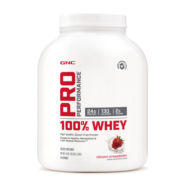 100% Whey - Creamy Strawberry (64 Servings)