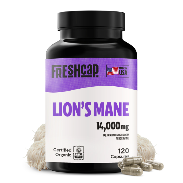 Lion's Mane Mushroom Extract Capsules