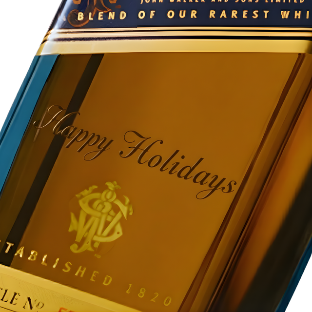 Johnnie Walker Blue Label - Holiday & New Year Engraved Edition