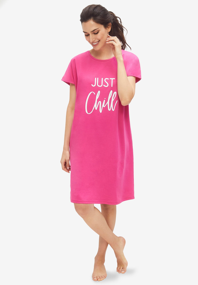 Cap Sleeve Sleep Shirt