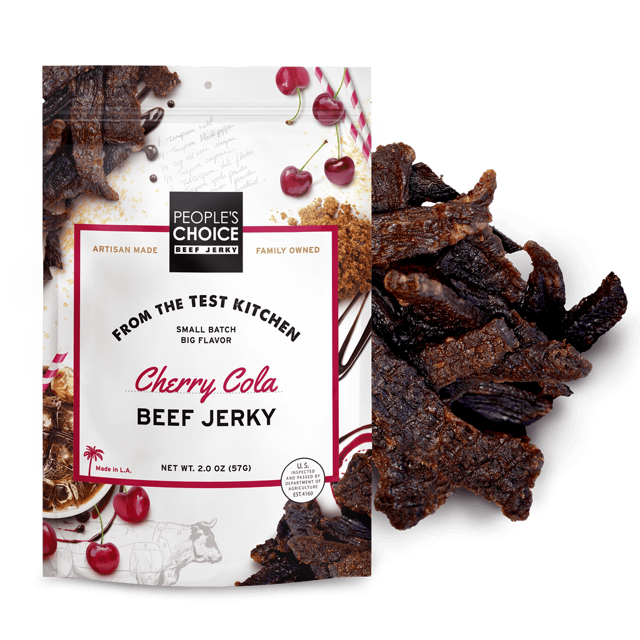 TEST KITCHEN - CHERRY COLA BEEF JERKY