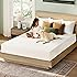 Rolanstar Full Size Mattress, 6 Inch Gel Memory Foam Mattress in a Box, Fiberglass Free, Breathable Mattress for Cooler Sleep Supportive & Pressure Relief, CertiPUR-US Certified, White