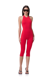 Patty Catsuit - Risky Red