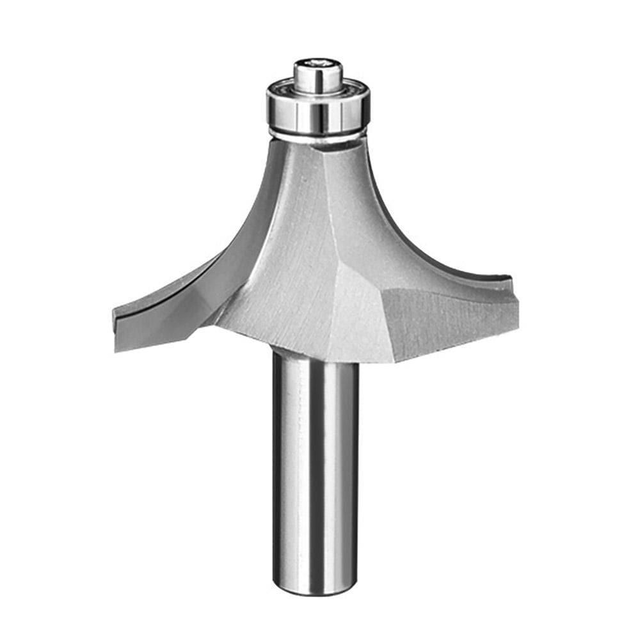 Roundover Router Bit Set, 5 Pieces, 1/4 Inch Shank
