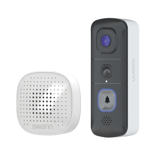 Swann EVO Wireless Video Doorbell with SwannShield AI Voice Assistant | SWIFI-SEVDBC