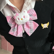 Pink Bow Tie (With/ Without Hello Kitty)