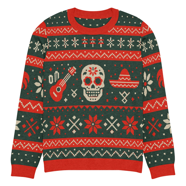 Hasta Los Huesos Knitted Navidad Sweater